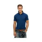 Polo Shirt Korte Mouw Superdry Polo City Pique manches courtes bleu