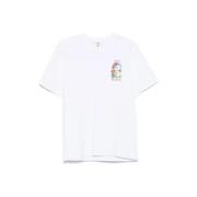 T-shirt Korte Mouw Casablanca LA DAYS T-SHIRT WHITE