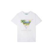 T-shirt Korte Mouw Casablanca T-SHIRT TENNIS CLUB ICON SCREEN PRINTED ...