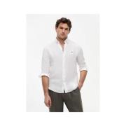 Overhemd Lange Mouw Tommy Hilfiger MW0MW41530 PGMNT DYED-YBR WHITW