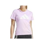 T-shirt Korte Mouw adidas T-shirt Run It violet