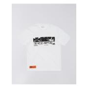 T-shirt Korte Mouw Edwin I036575.02.67 ALWAYS LATE-WHITE