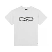 T-shirt Korte Mouw Propaganda PRTS636-02 T-SHIRT-LOGO PHYTON WHITE