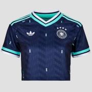 T-shirt Korte Mouw adidas Away Crop Germany Football Jersey