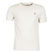 T-shirt Korte Mouw Polo Ralph Lauren T-SHIRT AJUSTE COL ROND EN COTON ...