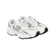 Lage Sneakers New Balance Chaussures 530 BUNGEE LACE Blanc