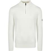 Sweater Suitable Race Half Zip Pullover Off White