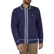Trainingsjack Lyle &amp; Scott Gebreid overshirt met ritssluiting en a...