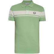 Polo Shirt Korte Mouw Sergio Tacchini Young Line Polo Shirt Quiet Gree...
