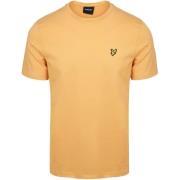 T-shirt Lyle &amp; Scott T-shirt Honeycomb Oranje
