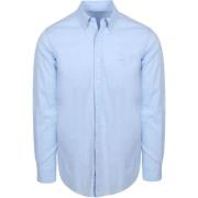 Overhemd Lange Mouw Mcgregor Overhemd Cotton Linen Lichtblauw