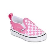 Instappers Vans Slip-On V COLOR THEORY CHECKERBOARD Pink Fizz