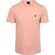 T-shirt Lyle &amp; Scott T-shirt Honeycomb Roze