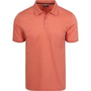 Polo Shirt Korte Mouw State Of Art Polo Oranje