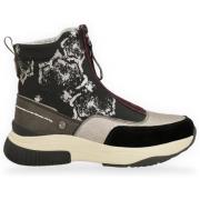 Enkellaarzen Anekke - Botín deportivo negro metálico