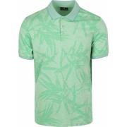 T-shirt State Of Art Poloshirt Faded Leaf Groen