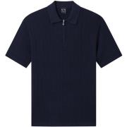 Polo Shirt Korte Mouw EAX Knit