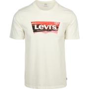 T-shirt Korte Mouw Levis T-Shirt Graphic Coastal White