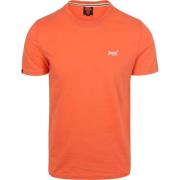 T-shirt Korte Mouw Superdry Essential T-Shirt Oranje