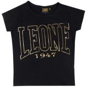T-shirt Korte Mouw Leone 1947 Girl T-Shirt Short Sleeves Gold 1947