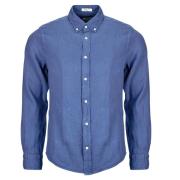 Overhemd Lange Mouw Gant REG GMNT DYED LINEN SHIRT