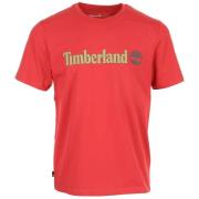 T-shirt Korte Mouw Timberland Linear Logo Short Sleev