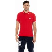 Polo Shirt Korte Mouw Leone 1947 Man Team Line
