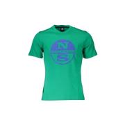 T-shirt Korte Mouw North Sails 902504000verde0423