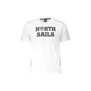 T-shirt Korte Mouw North Sails 902503000bianco0101