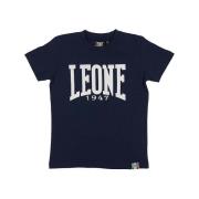 T-shirt Korte Mouw Leone 1947 Boy Short Sleeves Basic