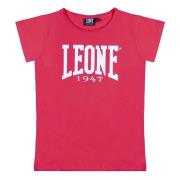 T-shirt Korte Mouw Leone 1947 Girl Short Sleeves Sporty