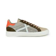 Lage Sneakers Munich Rete 8080090 Kaki/Naranja