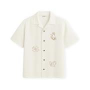 Overhemd Korte Mouw Imago Autumnal Shirt - Cru