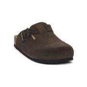 Slippers NeroGiardini NERO GIARDINI 317 MOKA SCAMOSCIATO