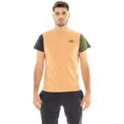 T-shirt Korte Mouw Leone 1947 Man T-Shirt Short Sleeves Color Block