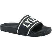 Teenslippers Lyle &amp; Scott Lyle Scott Slippers Zwart