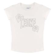 T-shirt Korte Mouw Leone 1947 Girl Short Sleeves Nature