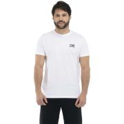 T-shirt Korte Mouw Leone 1947 Man Short Sleeve Small Logo Vintage