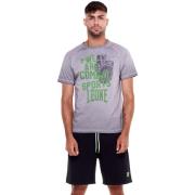 T-shirt Korte Mouw Leone 1947 Man T-Shirt Short Sleeves Indigo