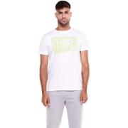 T-shirt Korte Mouw Leone 1947 Man Short Sleeves Indigo