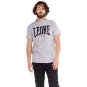 T-shirt Korte Mouw Leone 1947 Man Short Sleeves Big Logo