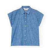 Blouse Compania Fantastica COMPAÑIA FANTÁSTICA Shirt 40103 - Light Blu...