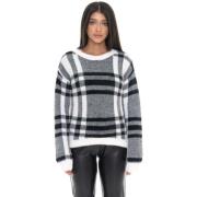 Sweater Leone 1947 Woman Crewneck Knitted Glam Winter
