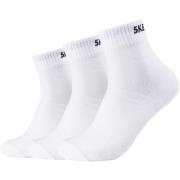 Sportsokken Skechers 3PPK Unisex Mesh Ventilation Quarter Socks
