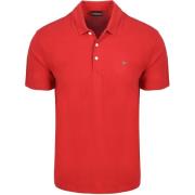 Polo Shirt Korte Mouw Napapijri Ealis Polo Rood