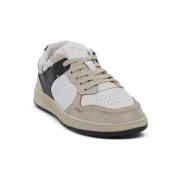 Lage Sneakers Frau NAPPA SCRATCH WHITE