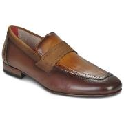 Mocassins Jeffery-West MARTINI MID BROWN CASTANO TAN TOLEDO CAMEL VELO...