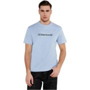 T-shirt Korte Mouw Guess T-shirts--Mannen