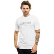 T-shirt Korte Mouw adidas T-shirt Tech Linear Graphic blanc