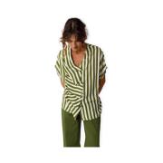 Blouse Skfk Kaua Shirt - Stripes Green